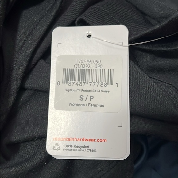 Mountain Hardwear DrySpun Perfect Solid Dress NWT - Picture 3 of 5